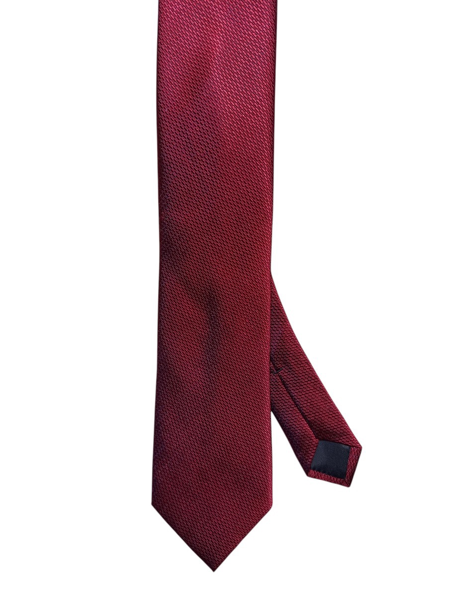 Corbata regular de seda para hombre