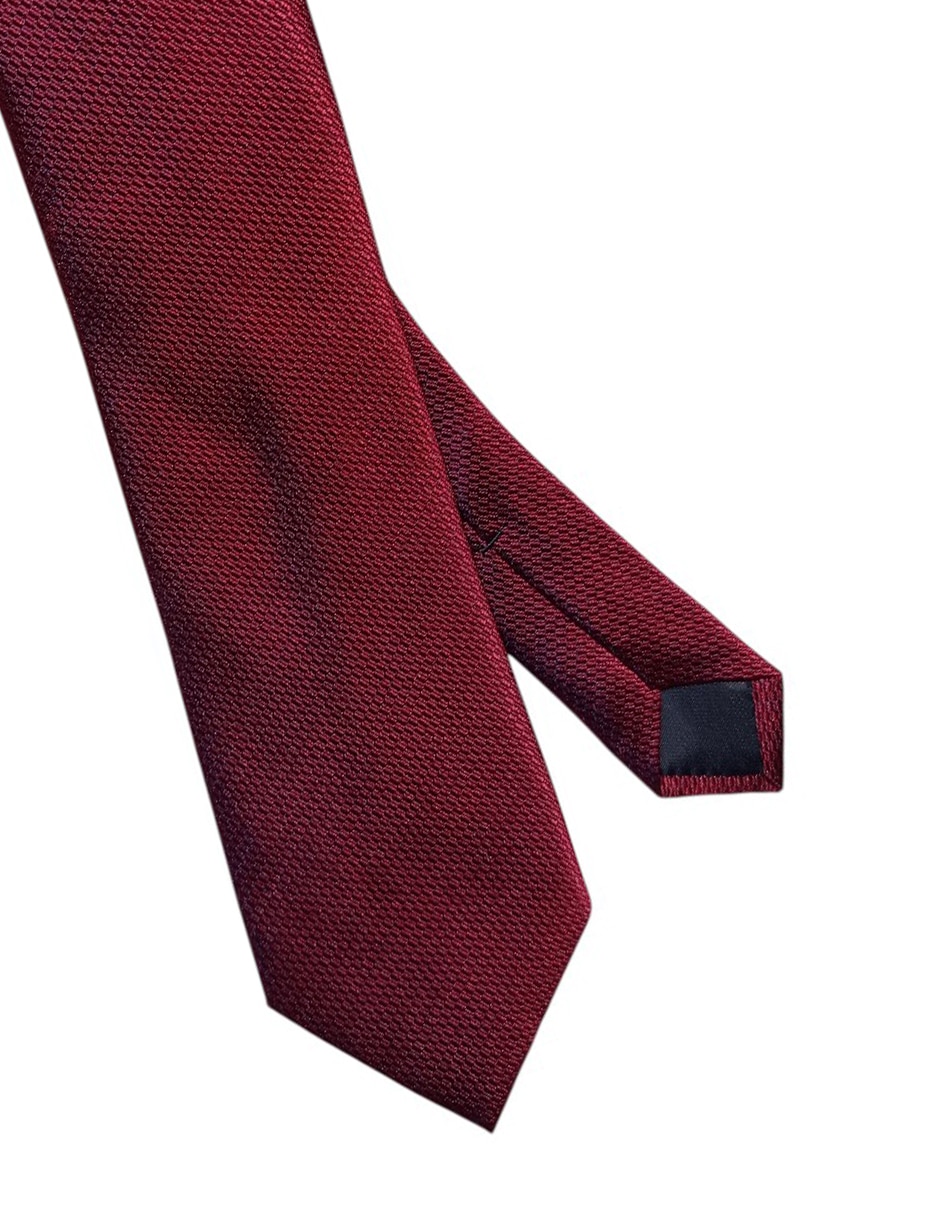 Corbata regular de seda para hombre 2