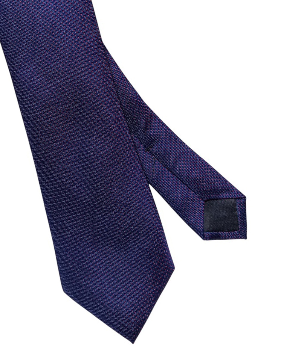 Corbata KC NY regular de seda para hombre