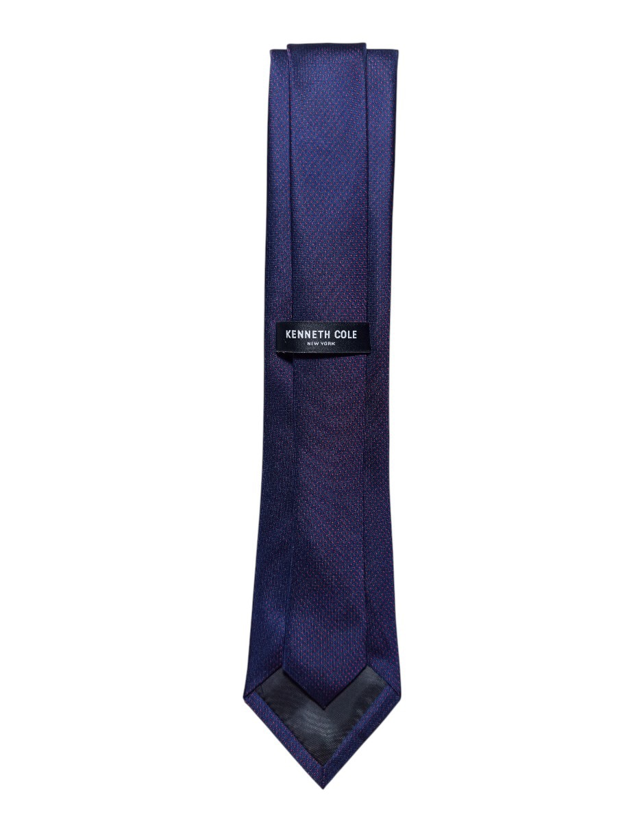Corbata KC NY regular de seda para hombre