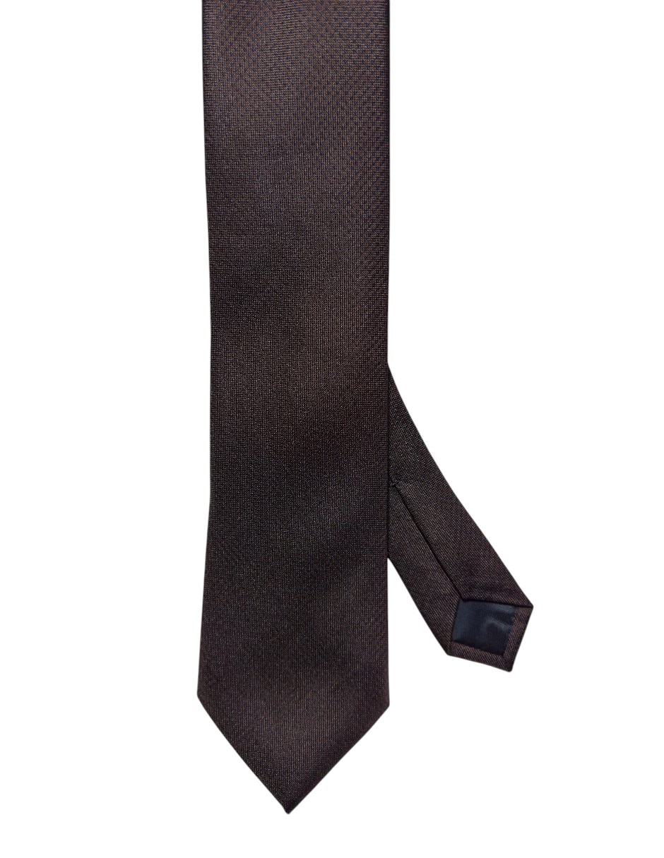 Corbata regular de seda para hombre