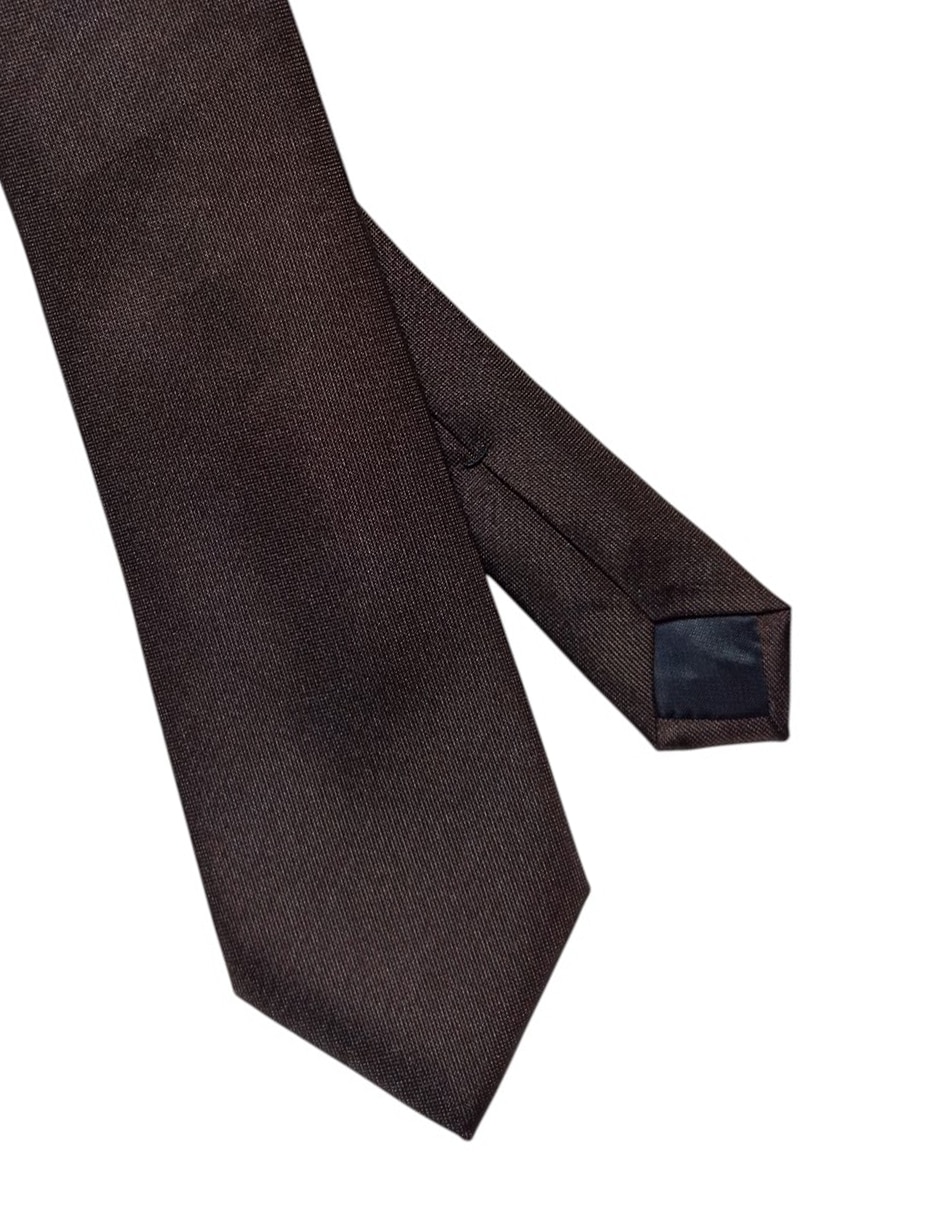 Corbata regular de seda para hombre 2