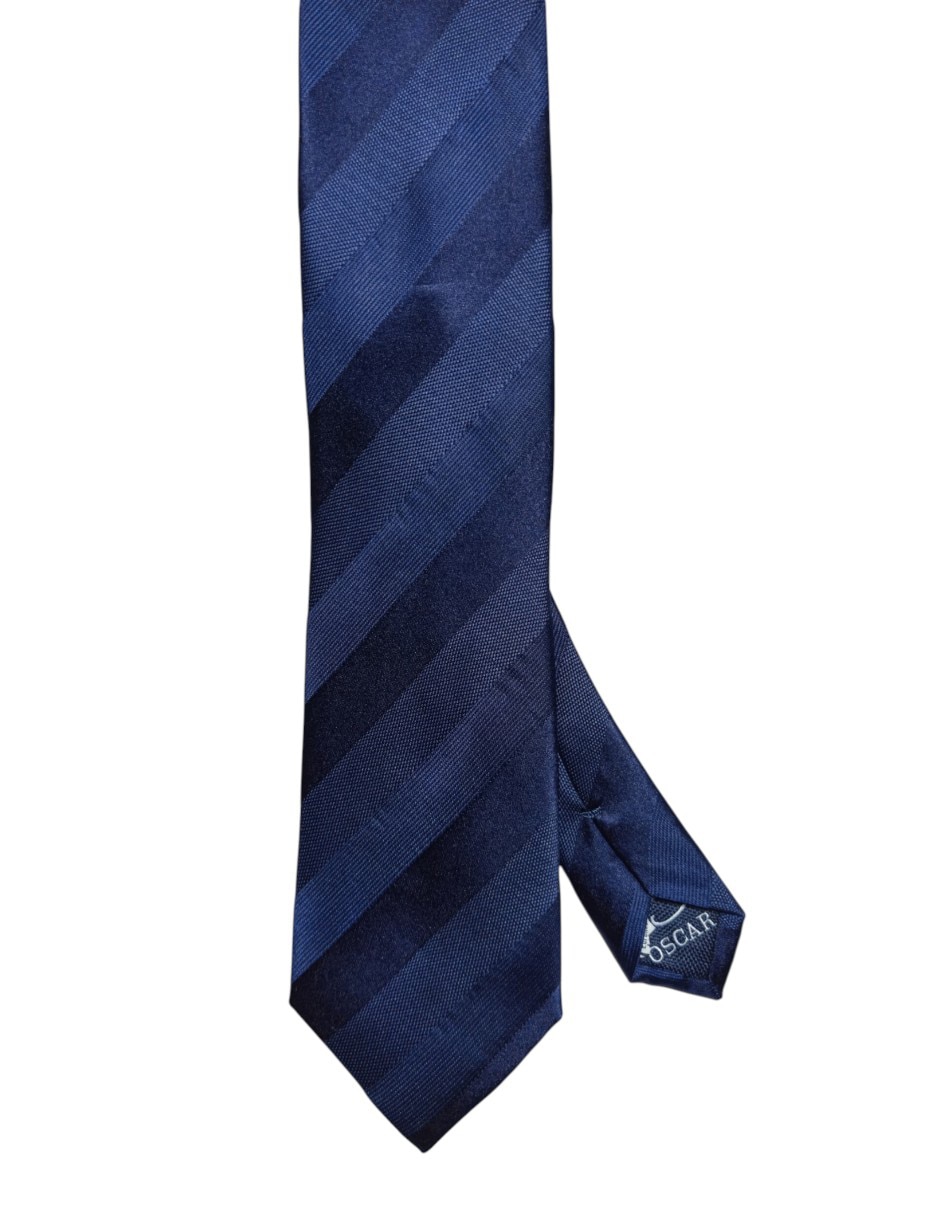 Corbata regular de seda estampada a rayas para hombre Corbata regular de seda estampada a rayas para hombre