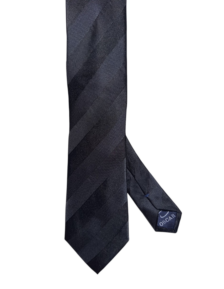 Corbata regular de seda estampada a rayas para hombre Corbata regular de seda estampada a rayas para hombre