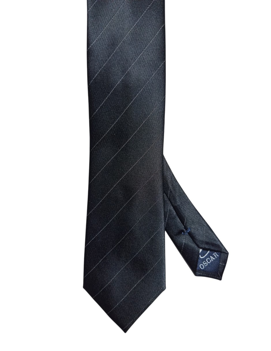 Corbata regular de seda estampada a rayas para hombre Corbata regular de seda estampada a rayas para hombre