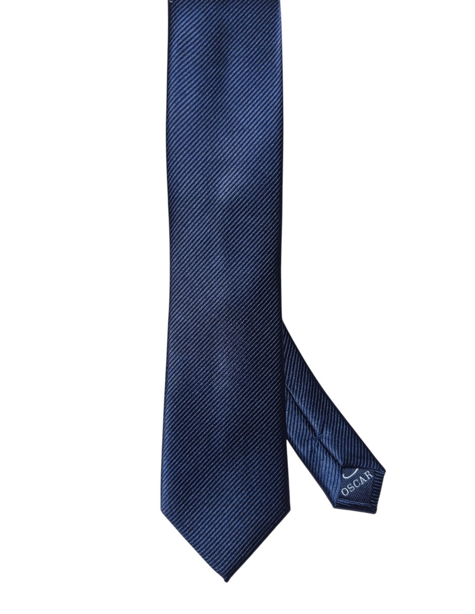 Corbata regular de seda estampado gráfico para hombre