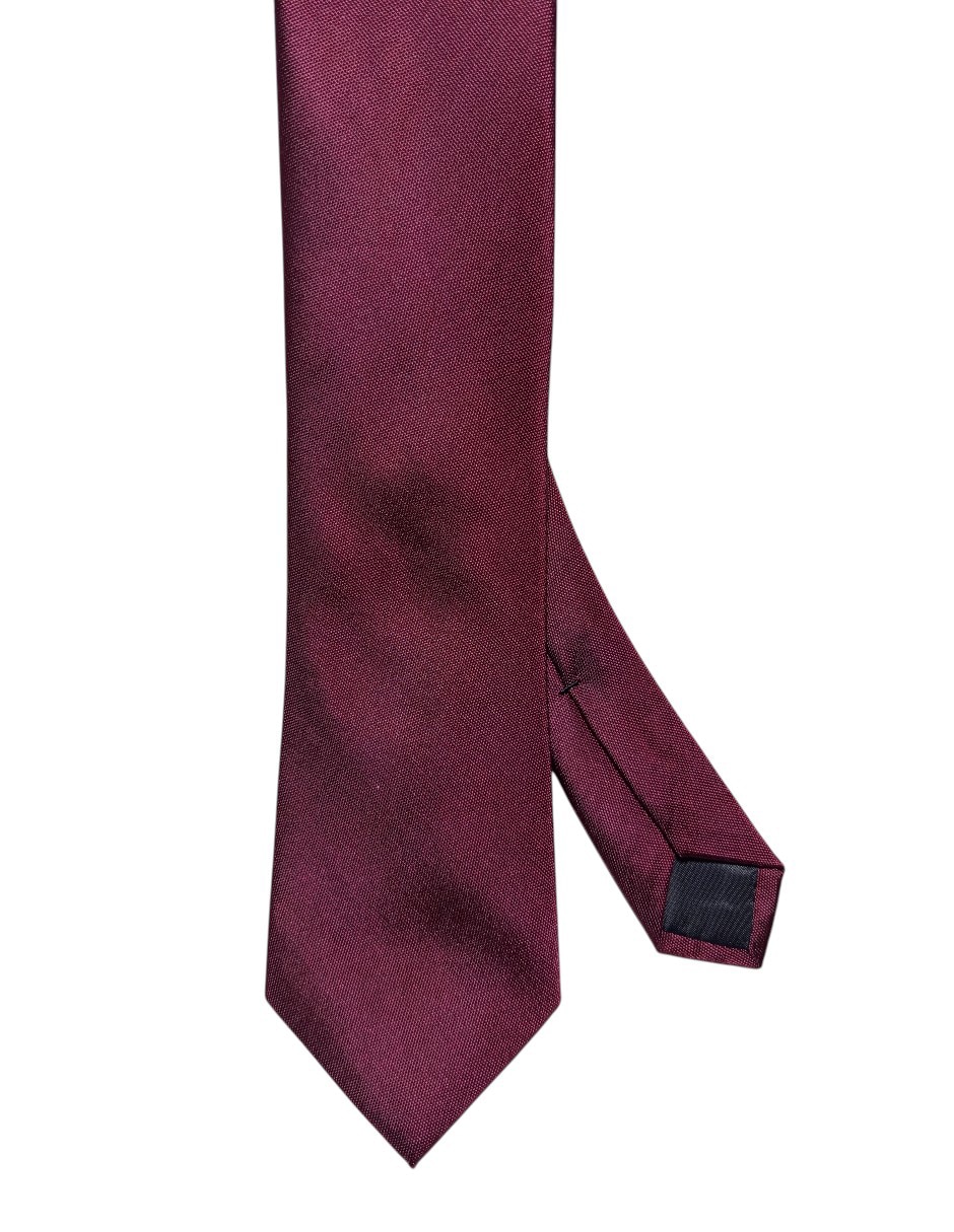 Corbata regular de seda para hombre