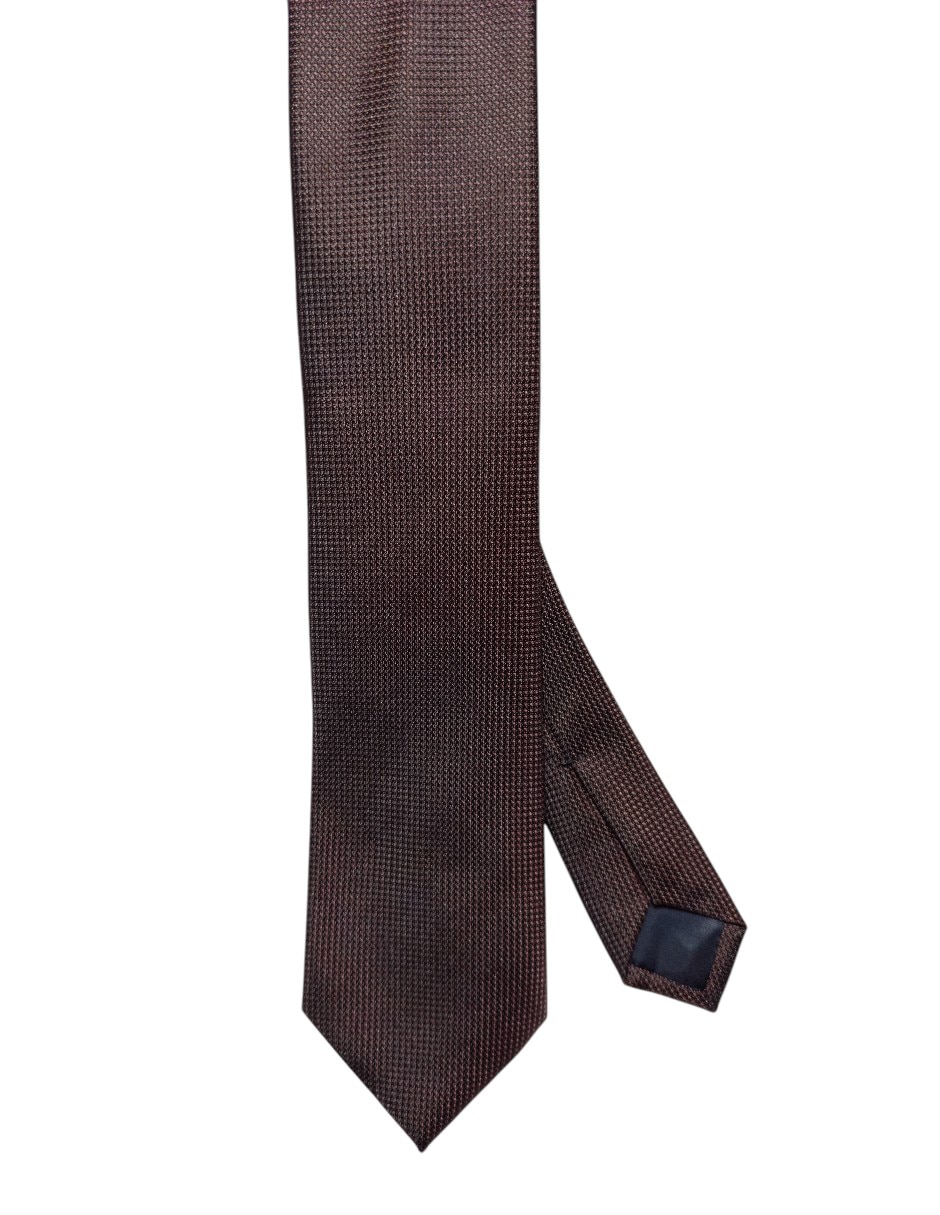 Corbata regular de seda para hombre