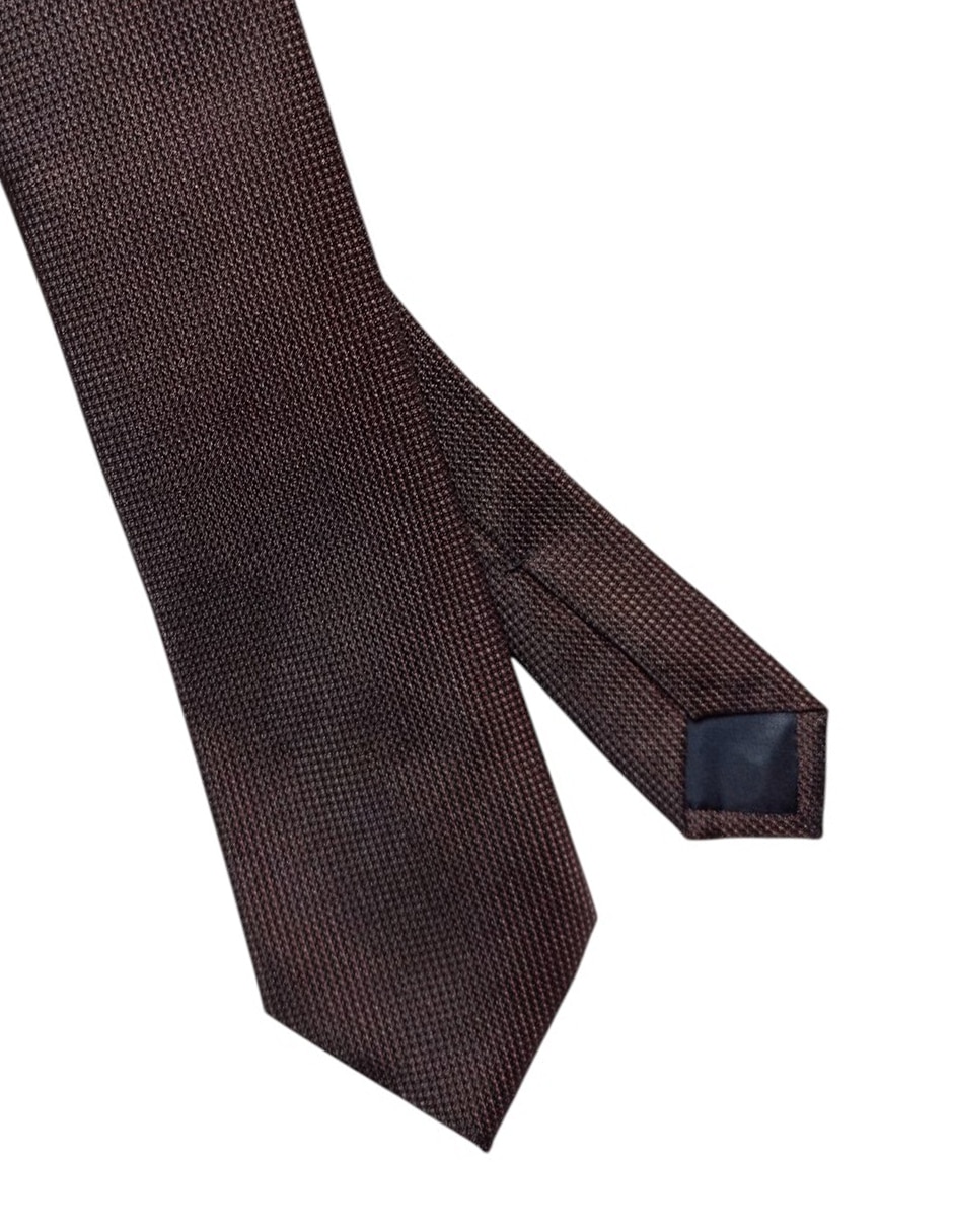 Corbata regular de seda para hombre 2