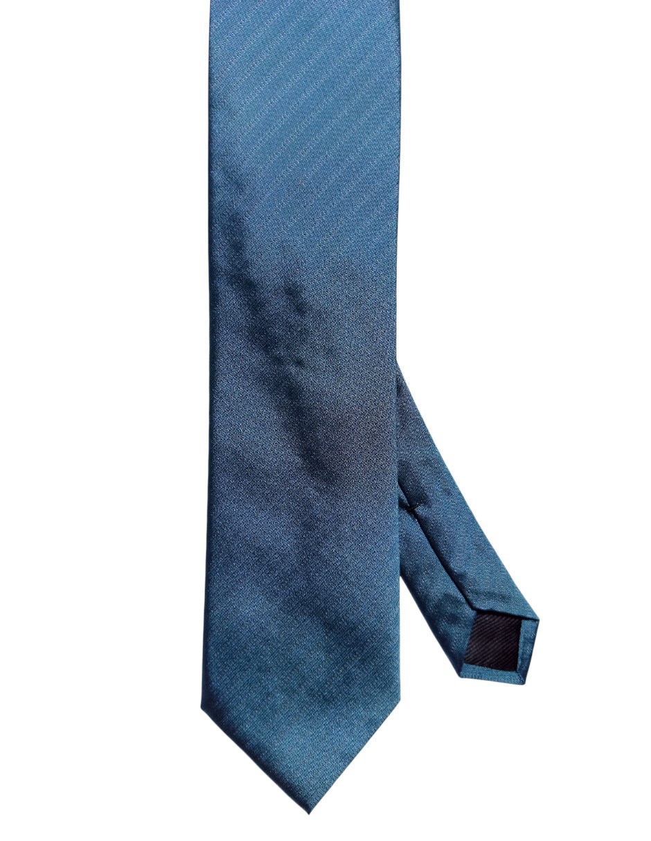 CORBATA DKNY C GRÁFICO , VERDE AZULADO