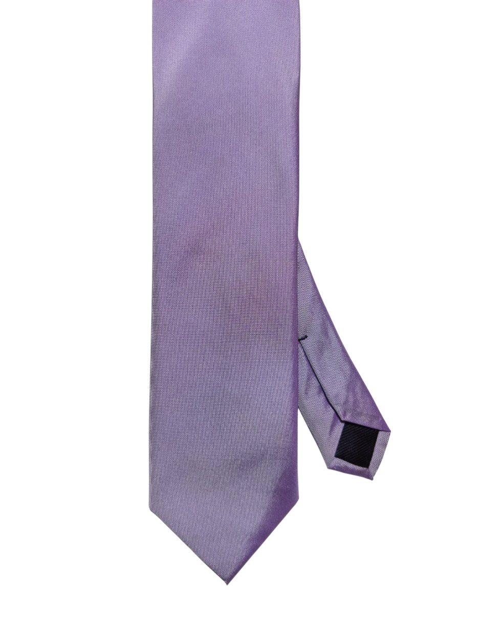 Corbata regular de seda para hombre