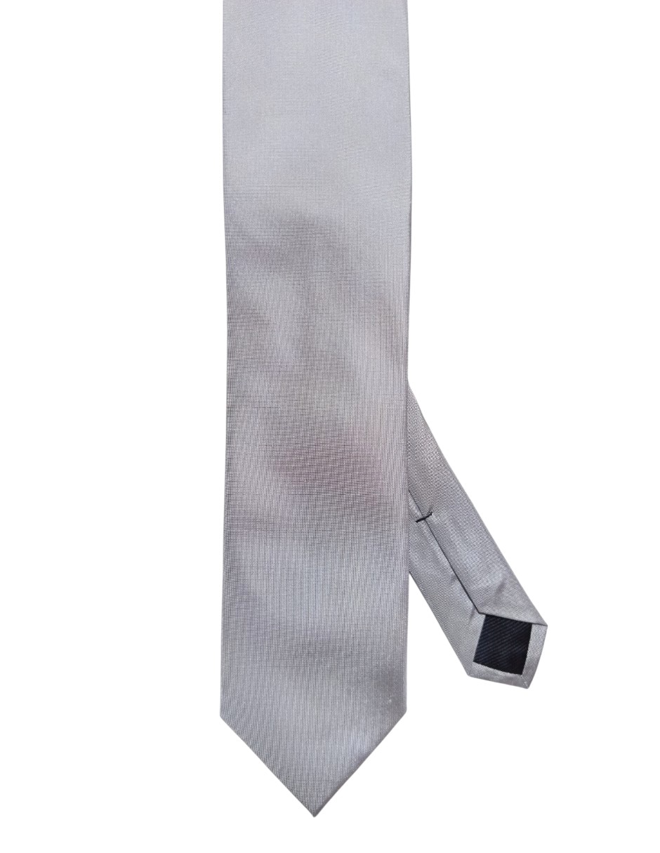 CORBATA DKNY C LISO REGULAR , PLATEADO
