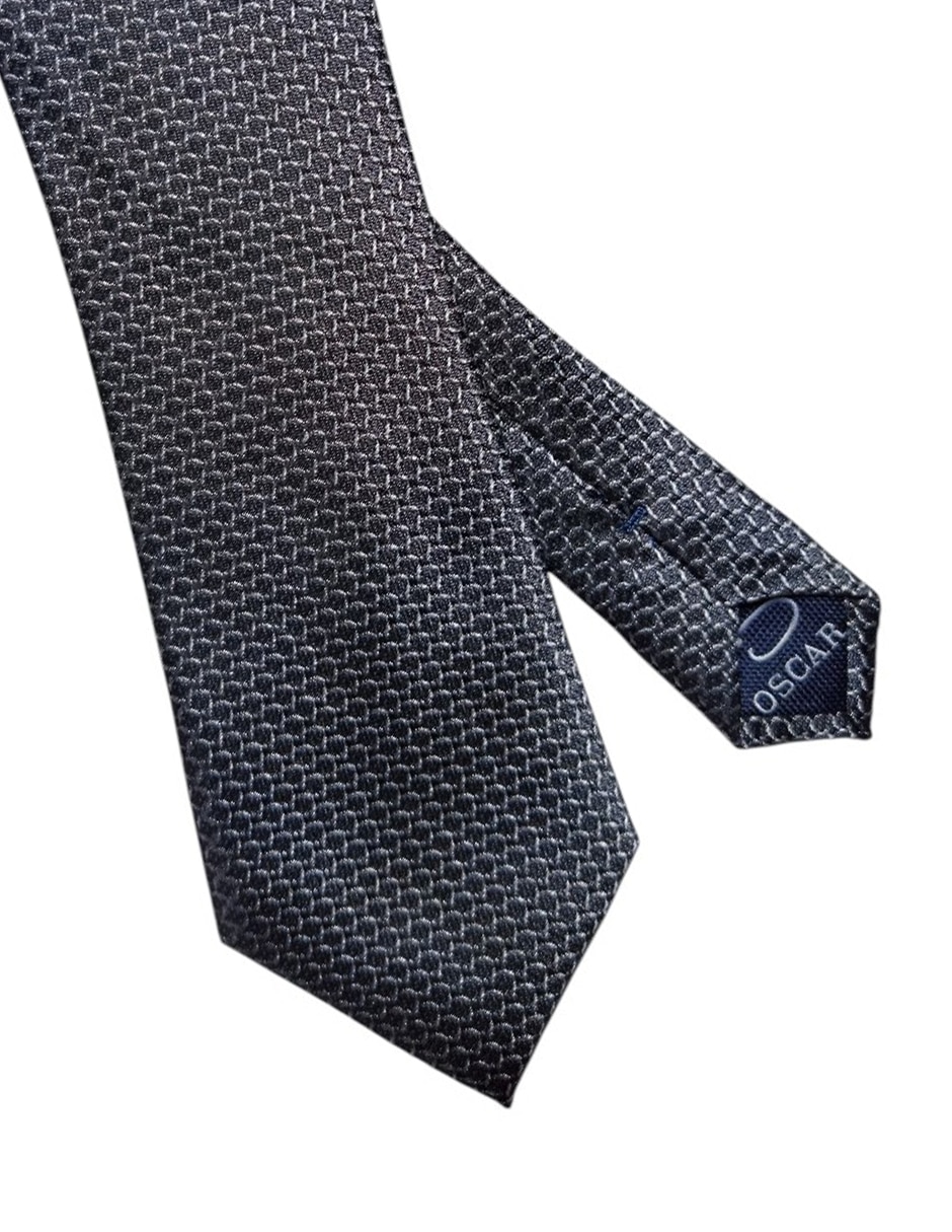 Corbata regular de seda estampada para hombre 2