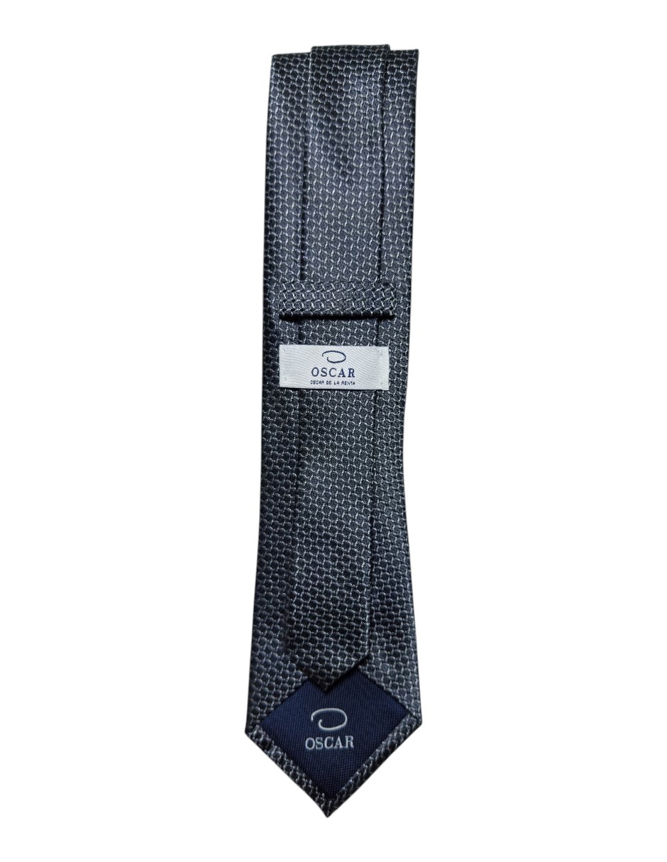Corbata regular de seda estampada para hombre 3