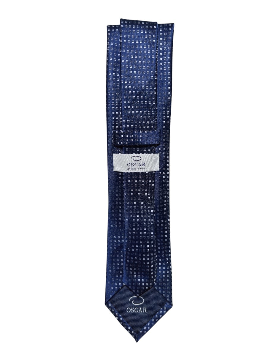 CORBATA O DE LA RENTA GEO, AZUL MARINOA