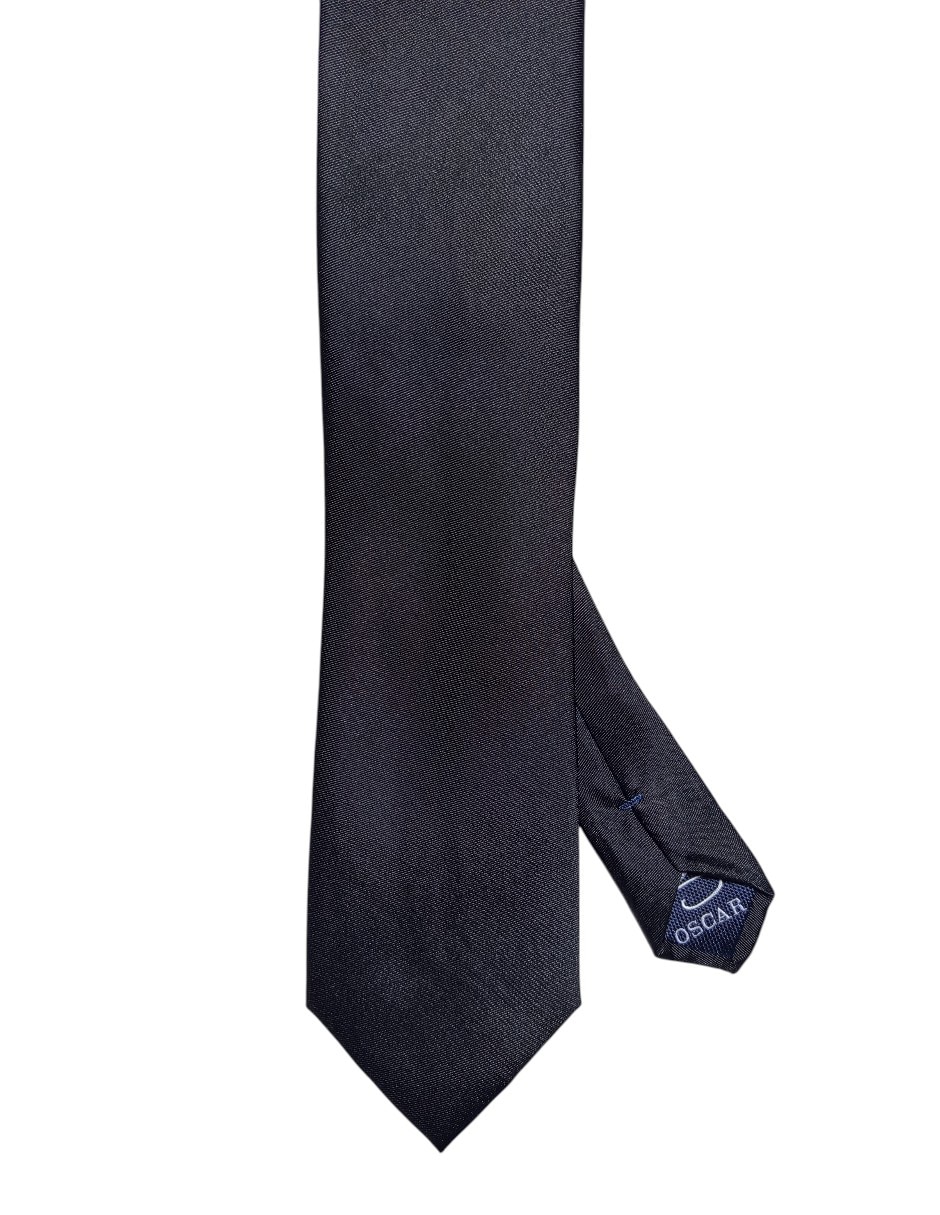 Corbata regular de seda para hombre