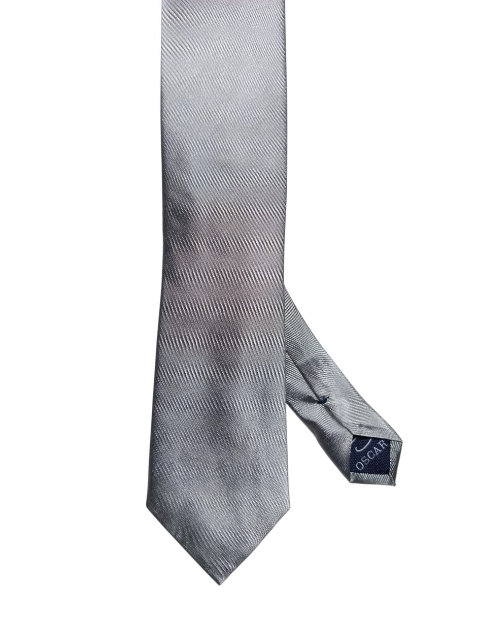 CORBATA O DE LA RENTA LISO R, PLATEADOA