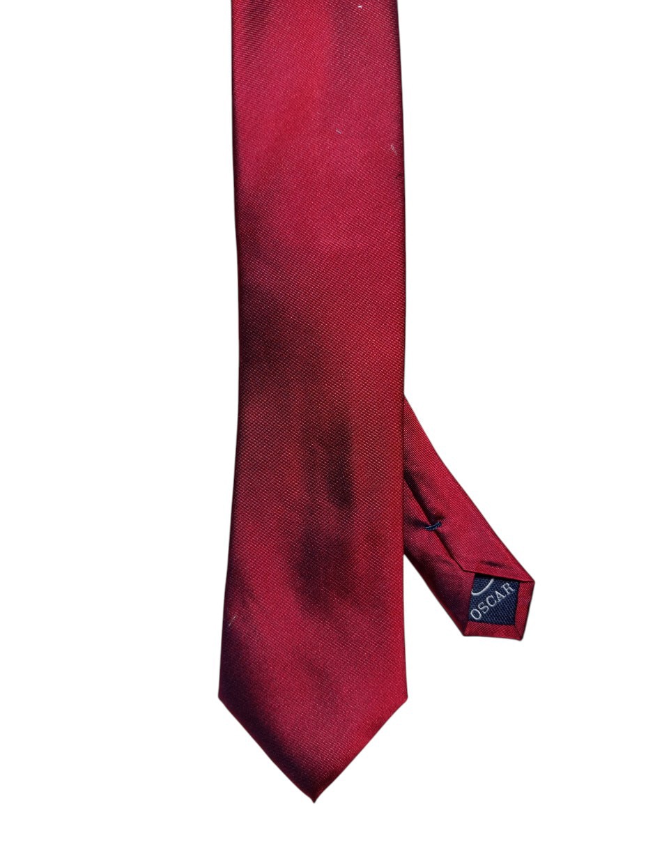 Corbata regular de seda para hombre