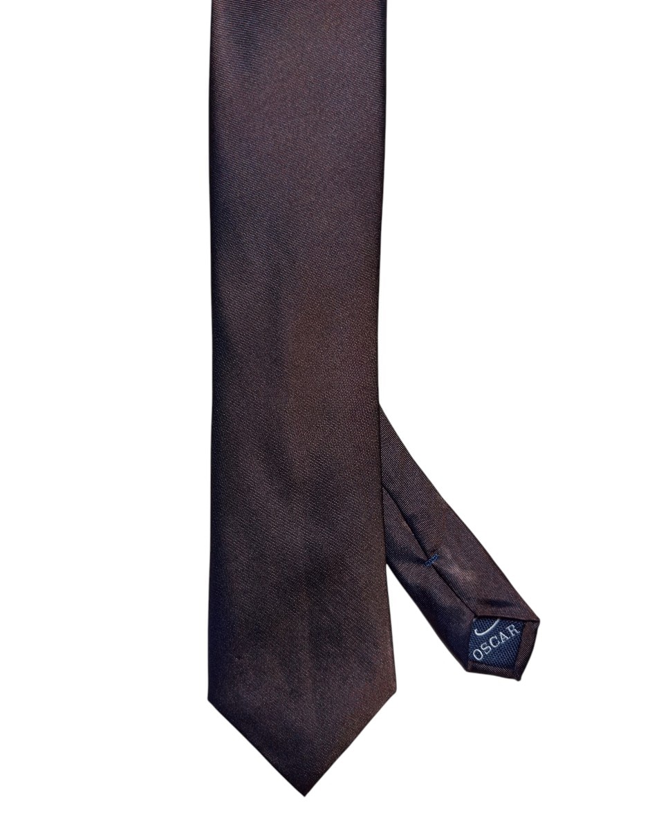 Corbata regular de seda para hombre