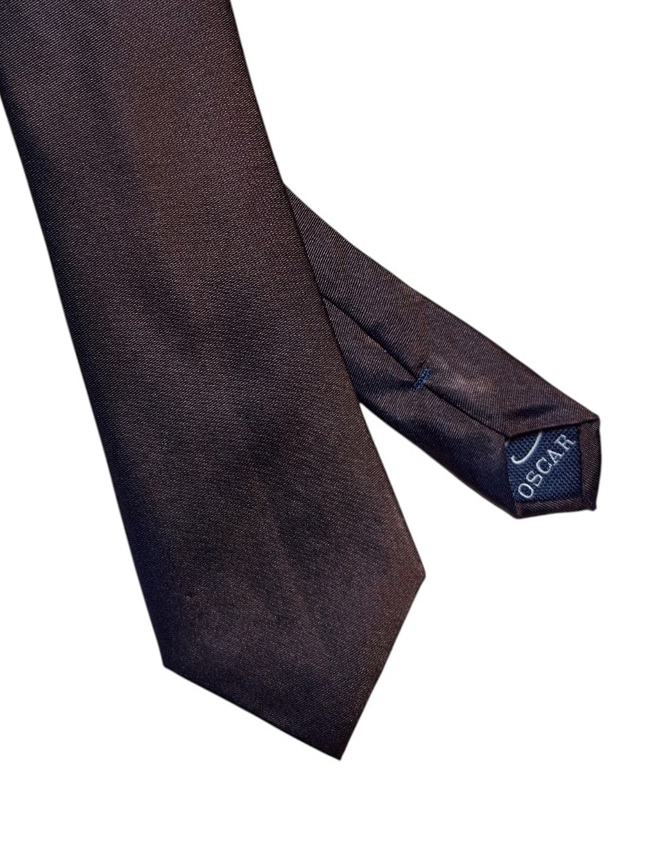 Corbata regular de seda para hombre 2
