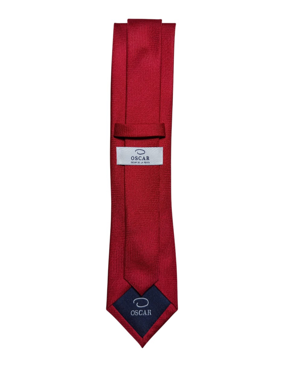 Corbata regular de seda estampado gráfico para hombre 3