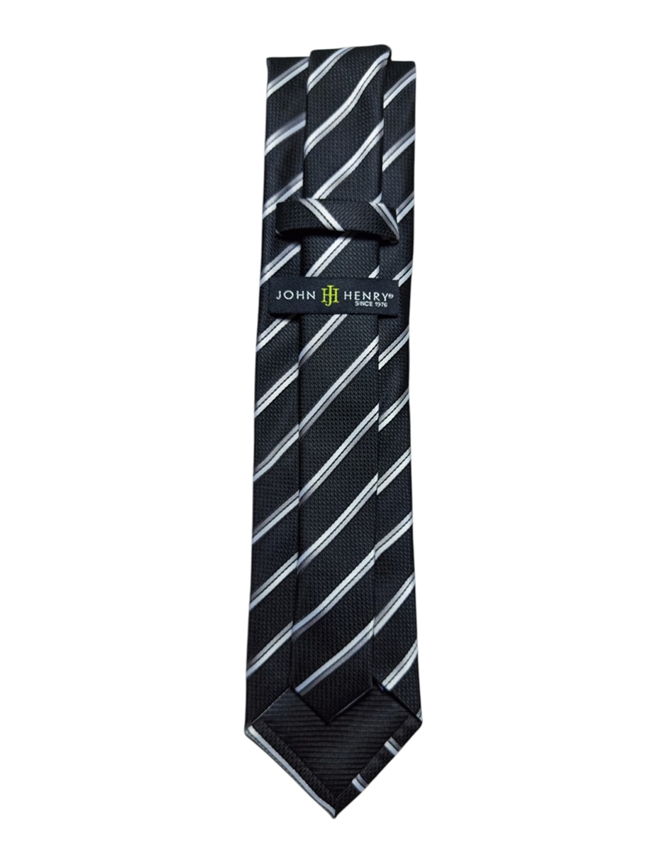 Corbata estampado a rayas para hombre 2