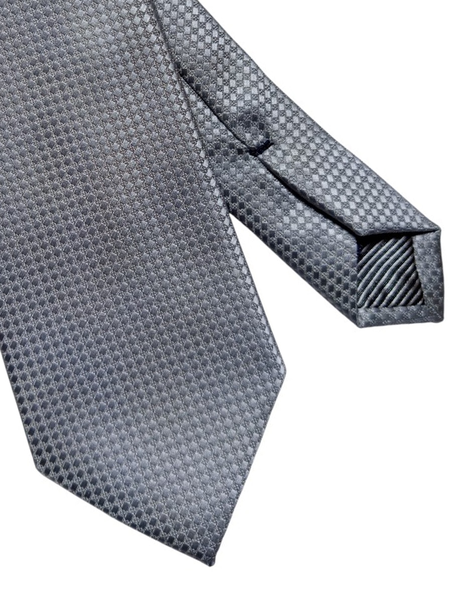 CORBATA JOHN HENRY GRÁFICO R, PLATEADOA