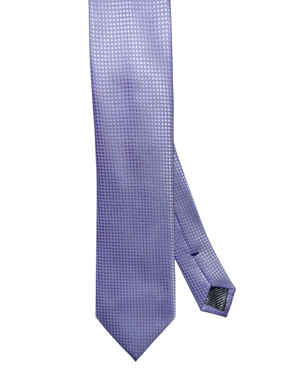 Corbata regular de seda para hombre