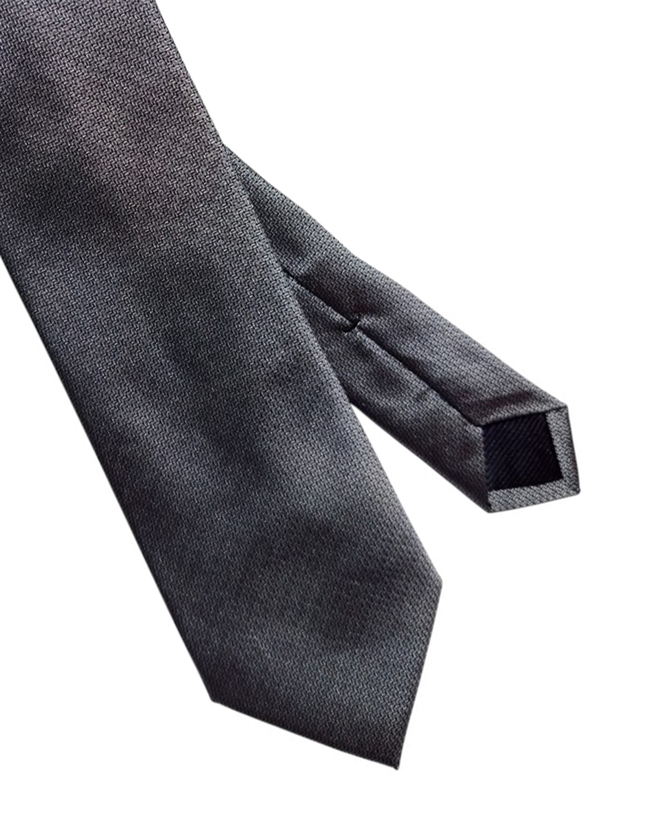 CORBATA DKNY C GRÁFICO REGUL, PLATEADO