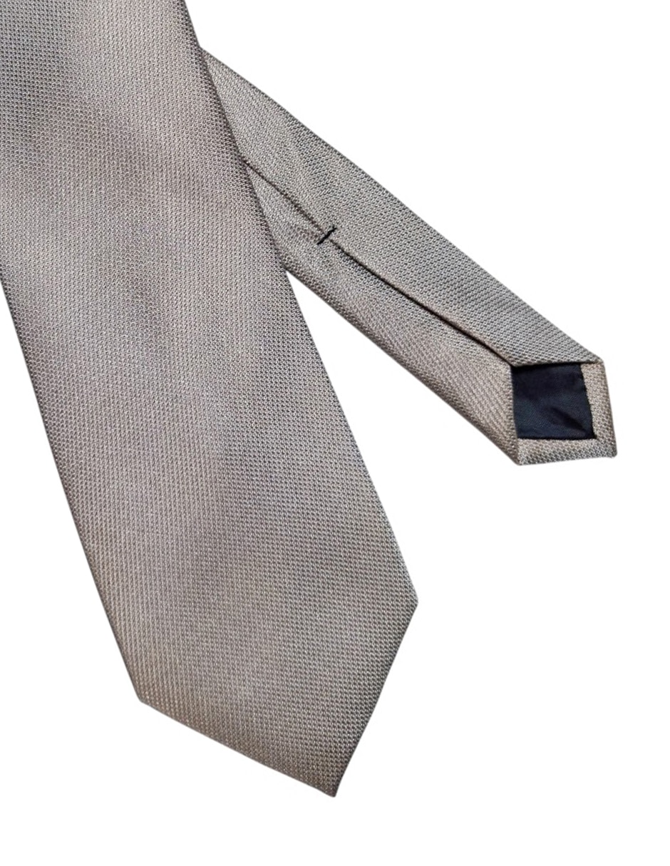 CORBATA PERRY ELLIS LISO REGULA, TAUPE