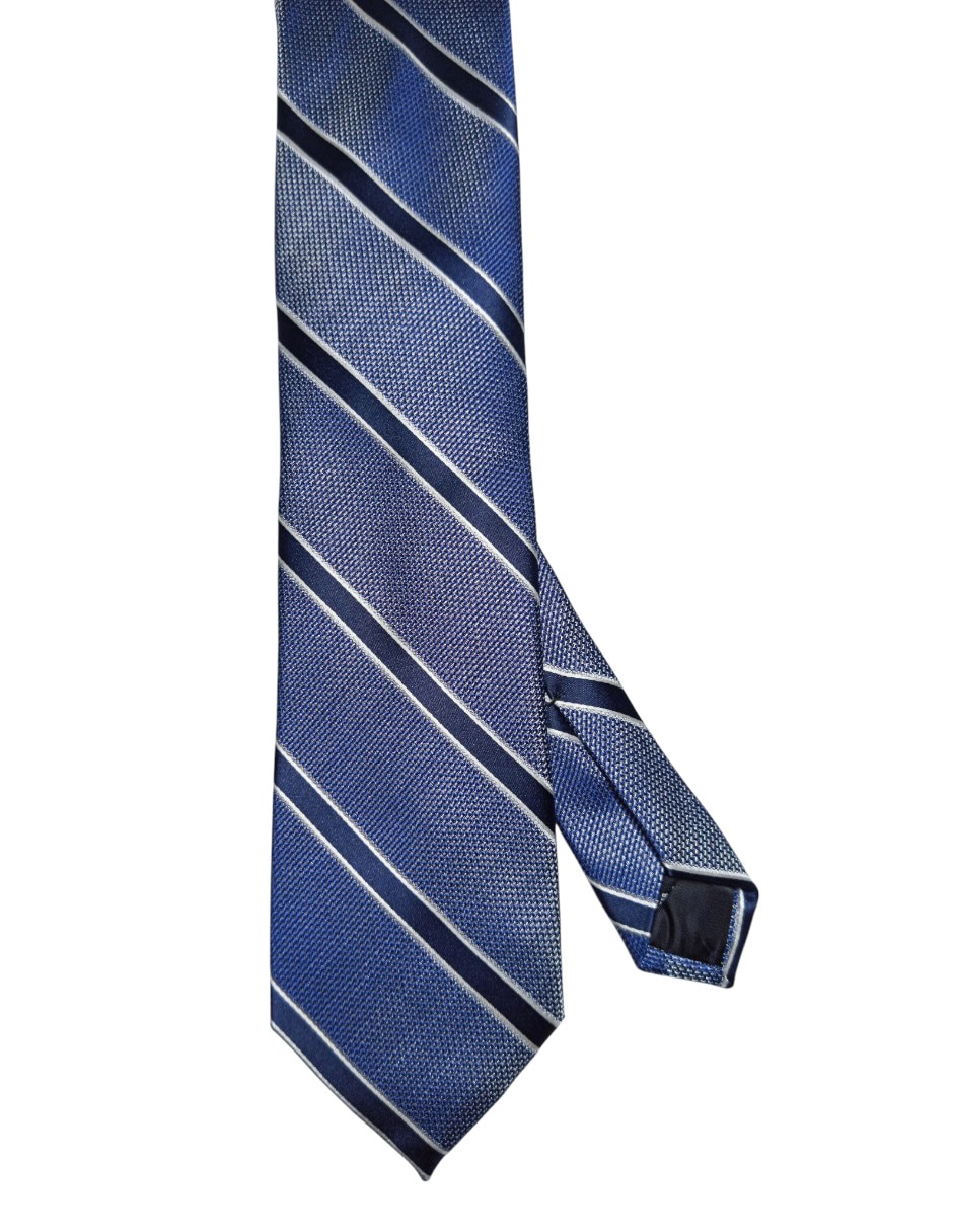 CORBATA PERRY ELLIS A RAY, AZUL MARINOD