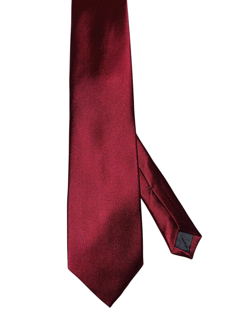 Corbata regular de seda para hombre