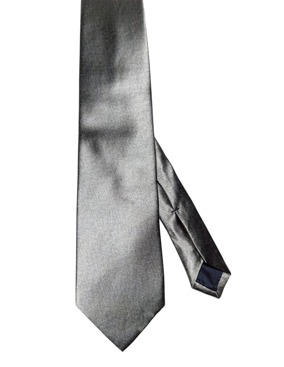 CORBATA PERRY ELLIS LISO REGULAR, GRIS