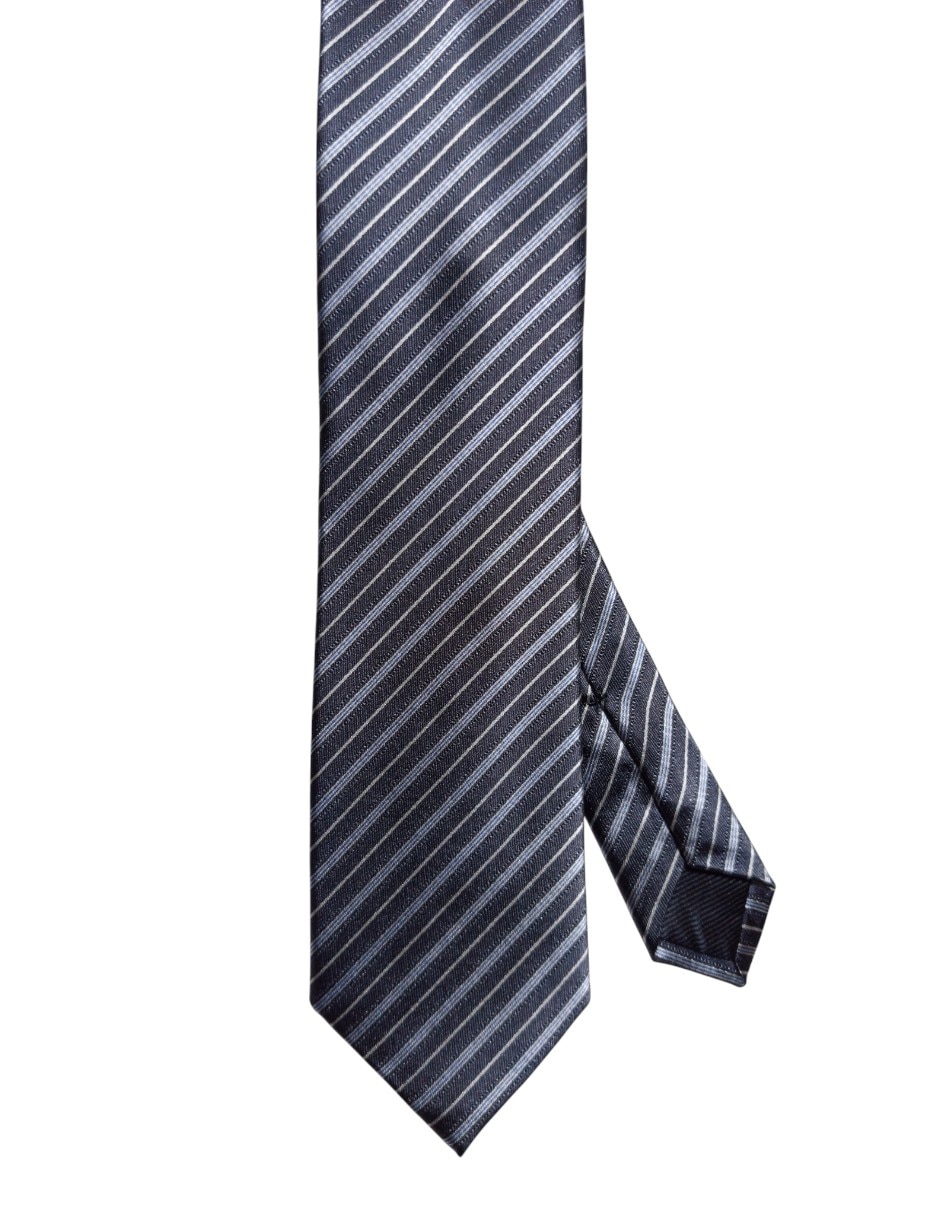 CORBATA DKNY C A RAYAS REGULAR S, GRIS