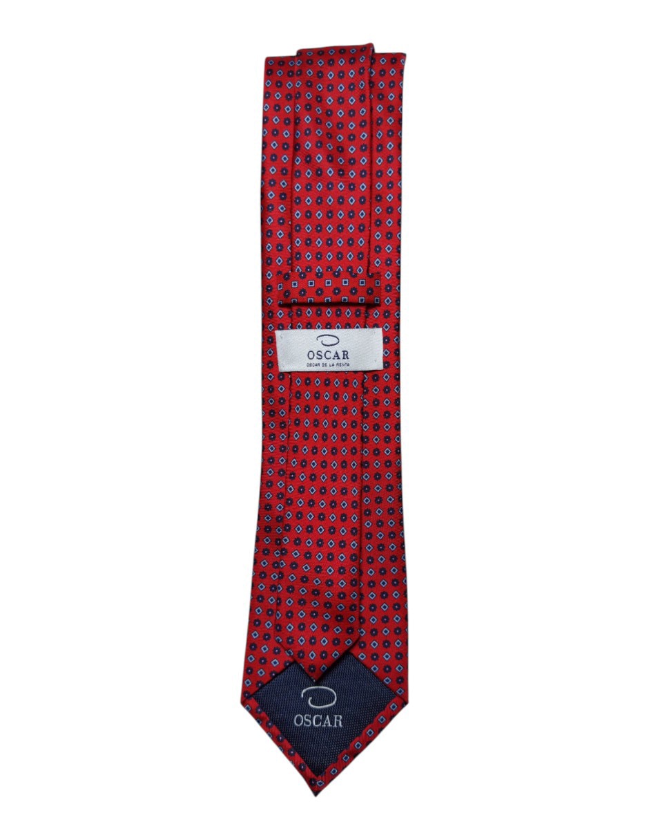 CORBATA O DE LA RENTA FLORAL REG, ROJOE