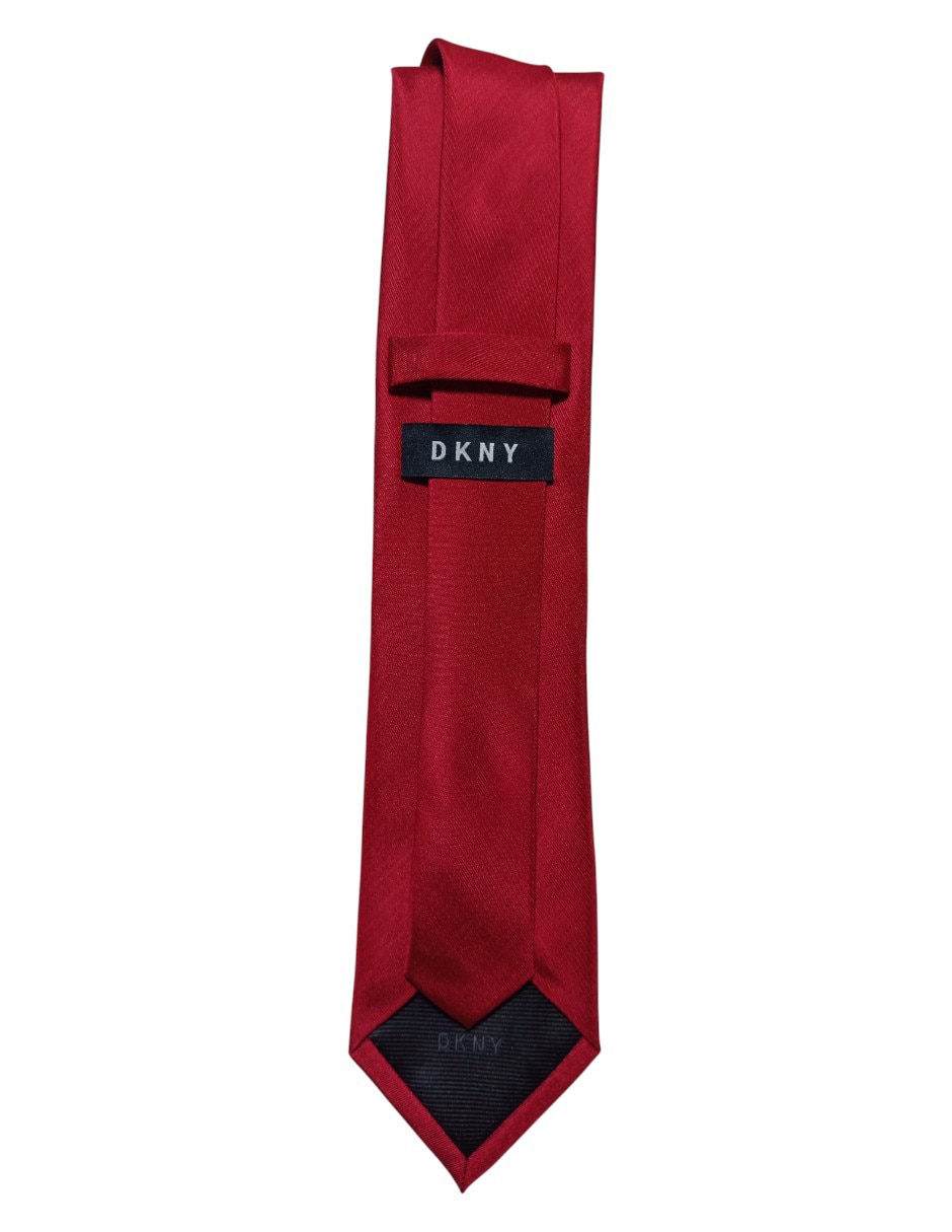 CORBATA DKNY C LISO REGULAR SEDA, ROJO