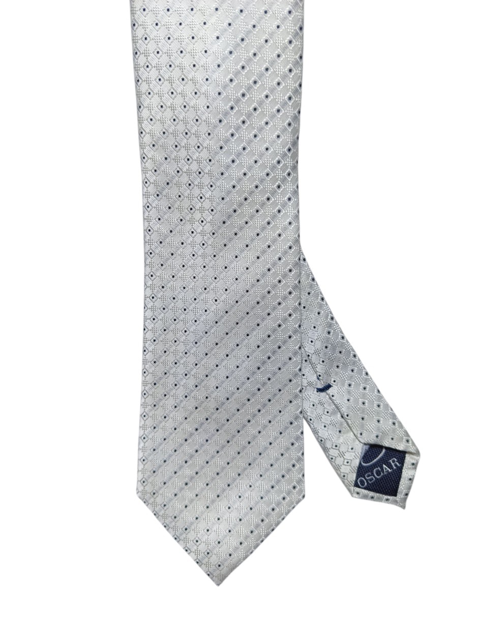 Corbata regular de seda estampada para hombre Corbata regular de seda estampada para hombre