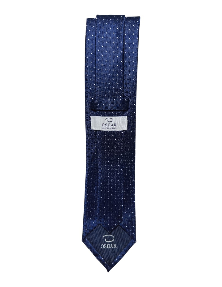 Corbata regular de seda estampada para hombre 3