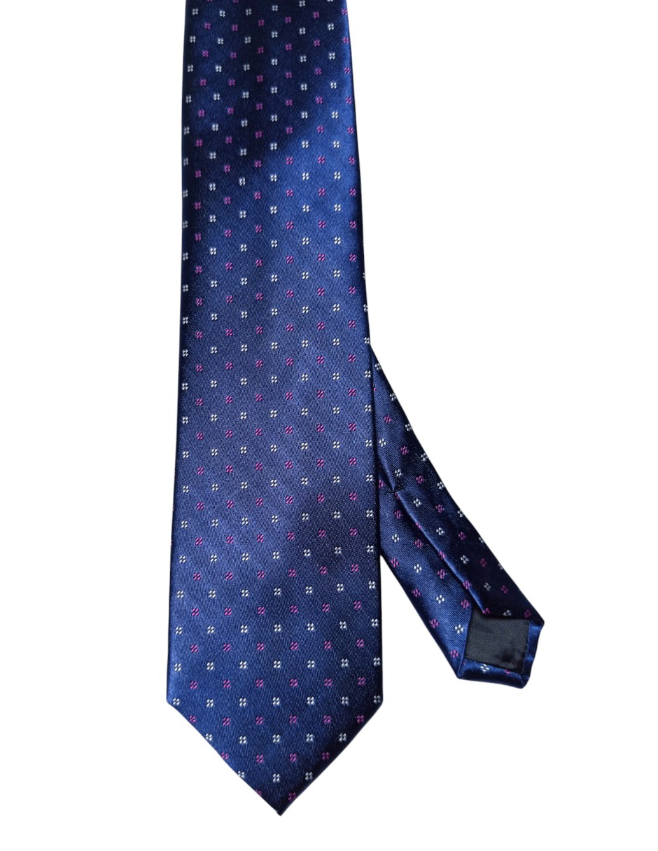 Corbata regular de seda estampado floral para hombre Corbata regular de seda estampado floral para hombre