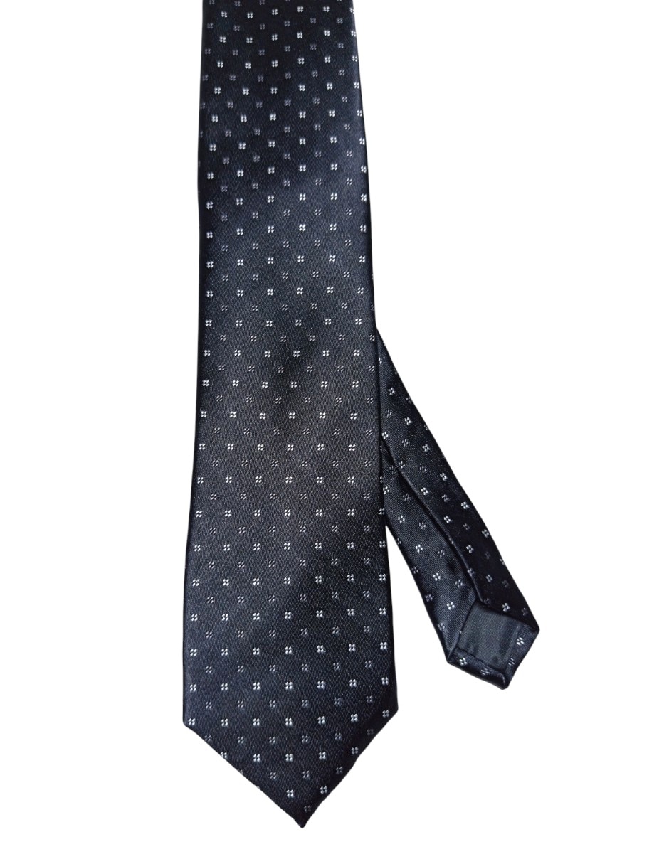 Corbata regular de seda estampado floral para hombre Corbata regular de seda estampado floral para hombre