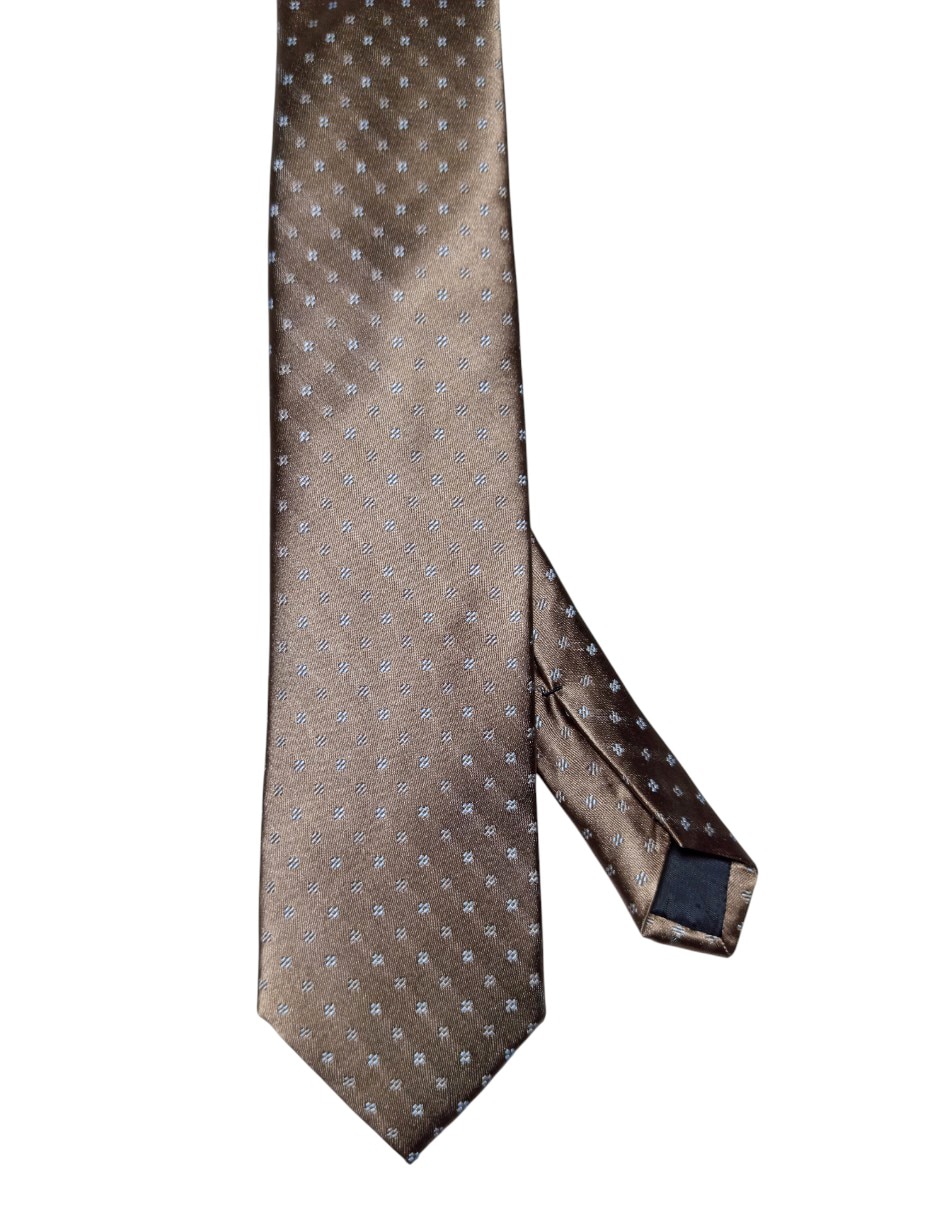 CORBATA PERRY ELLIS FLORAL REGU, TAUPEA