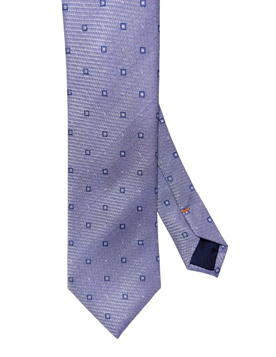 Corbata regular de seda para hombre