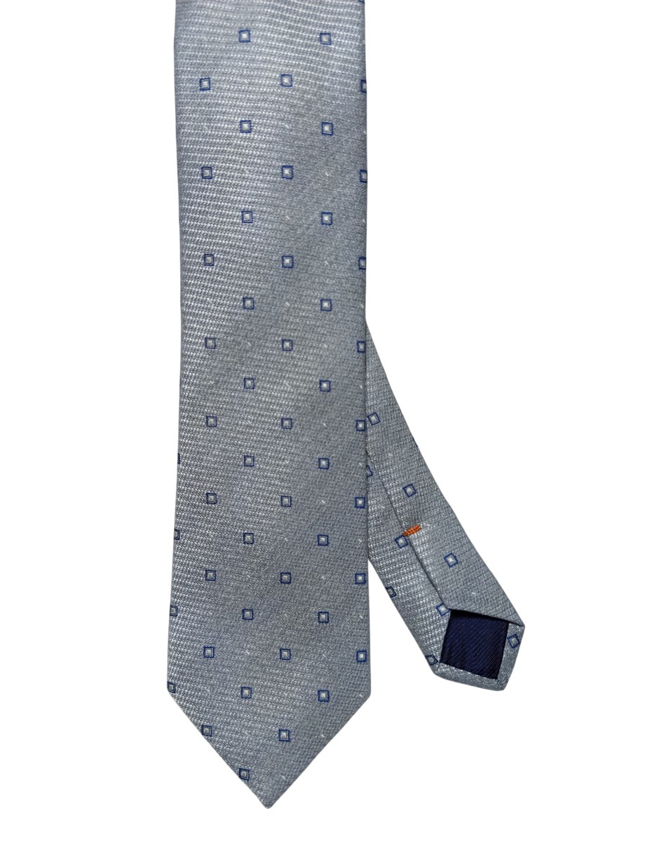 Corbata regular de seda para hombre