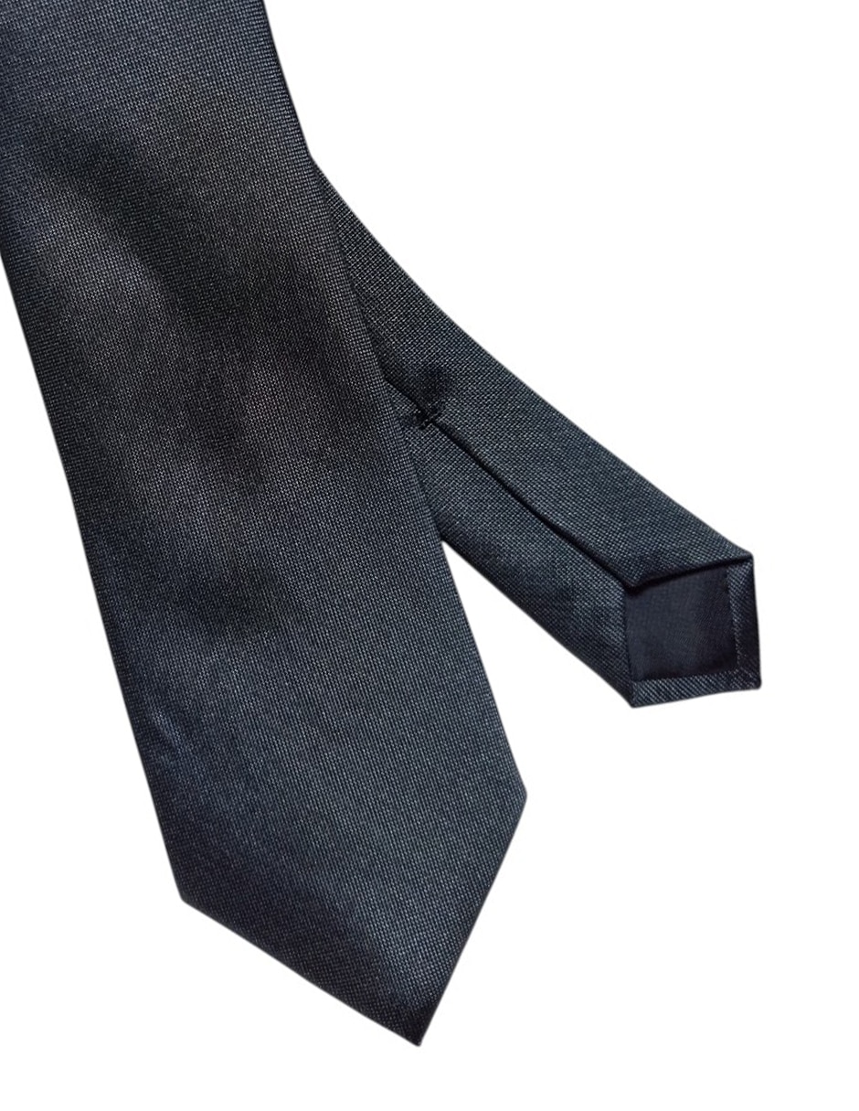 CORBATA KC NY LISO REGUL, GRIS OBSCURO