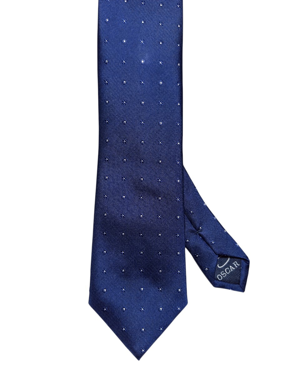 Corbata regular de seda estampado floral para hombre