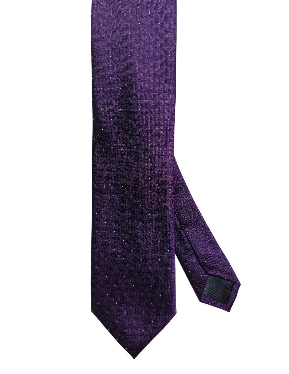 Corbata regular de seda estampado a cuadros para hombre Corbata regular de seda estampado a cuadros para hombre