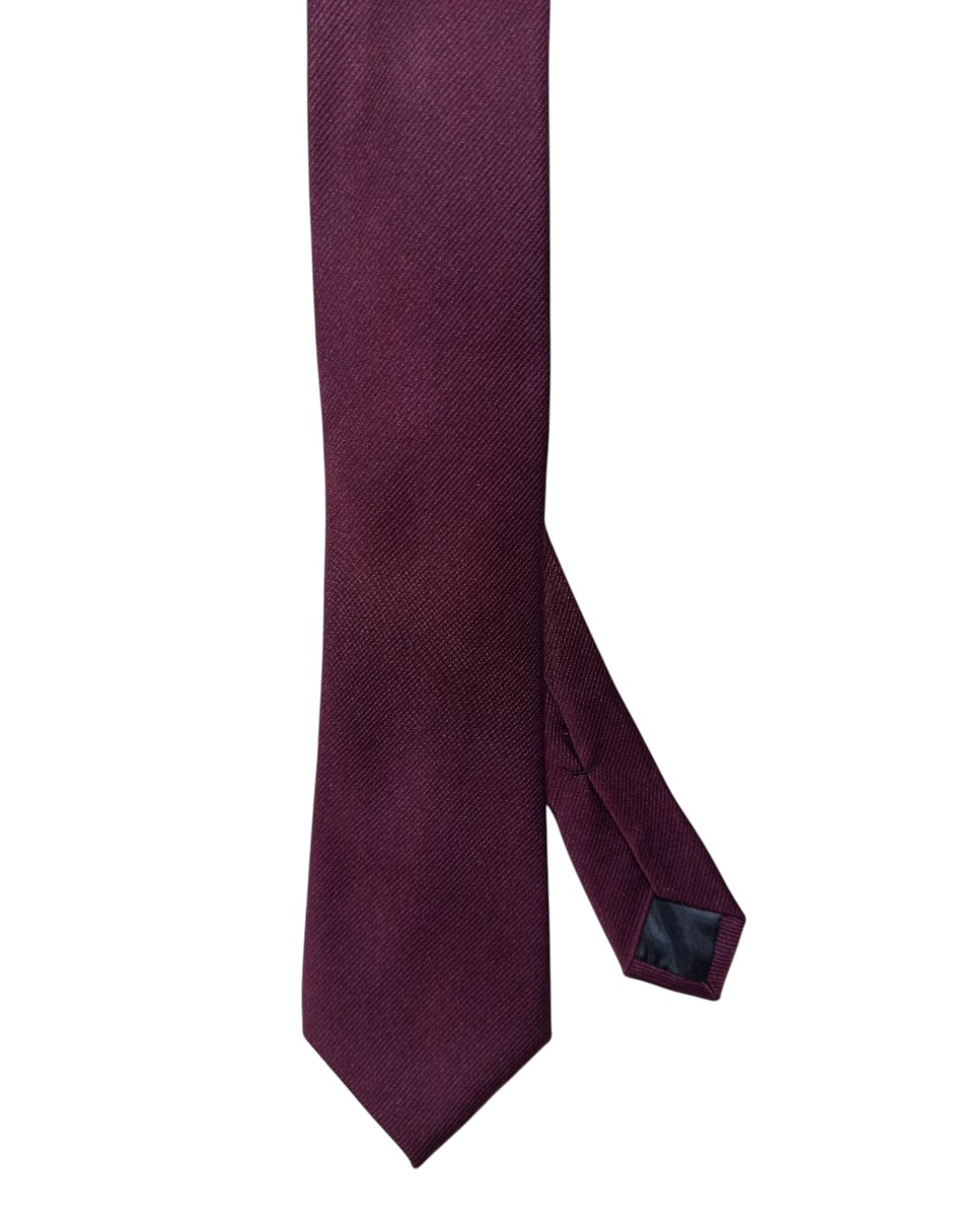 Corbata regular de seda para hombre