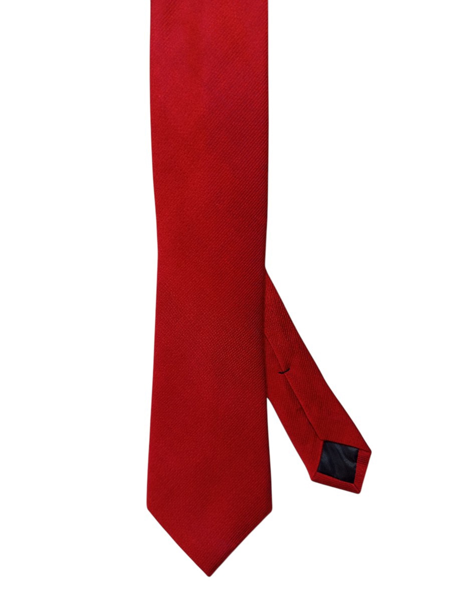 Corbata regular de seda para hombre