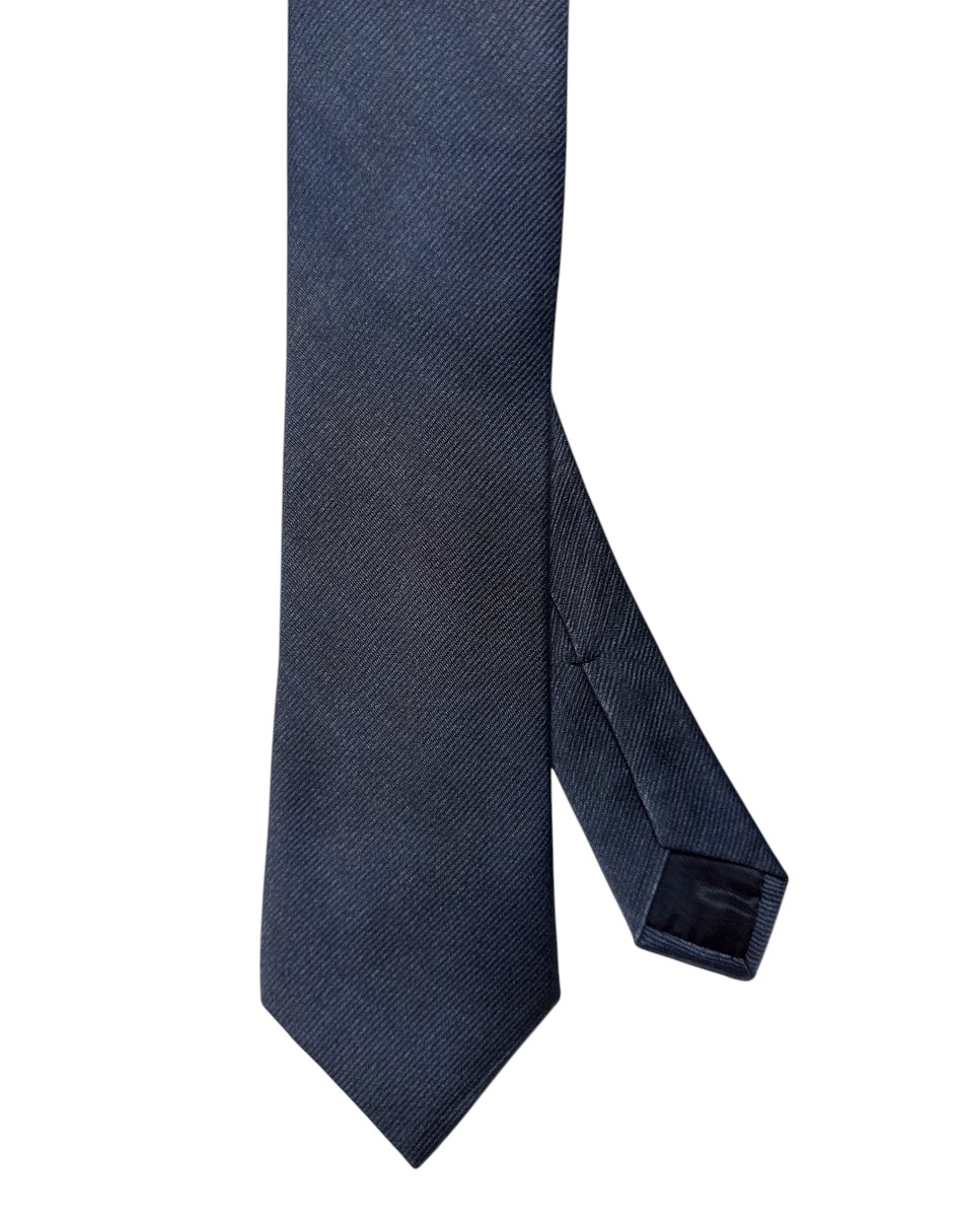 Corbata regular de seda para hombre