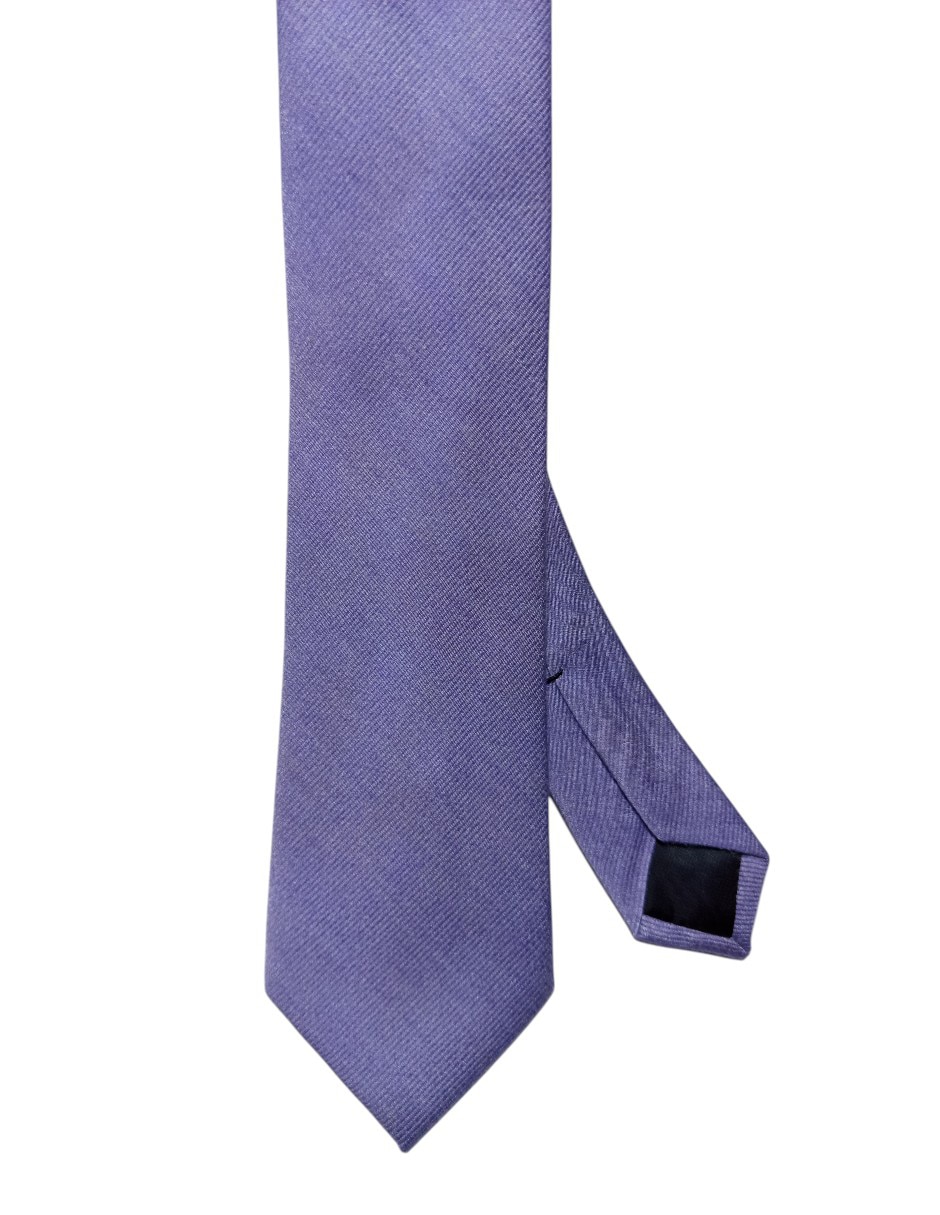 Corbata regular de seda para hombre